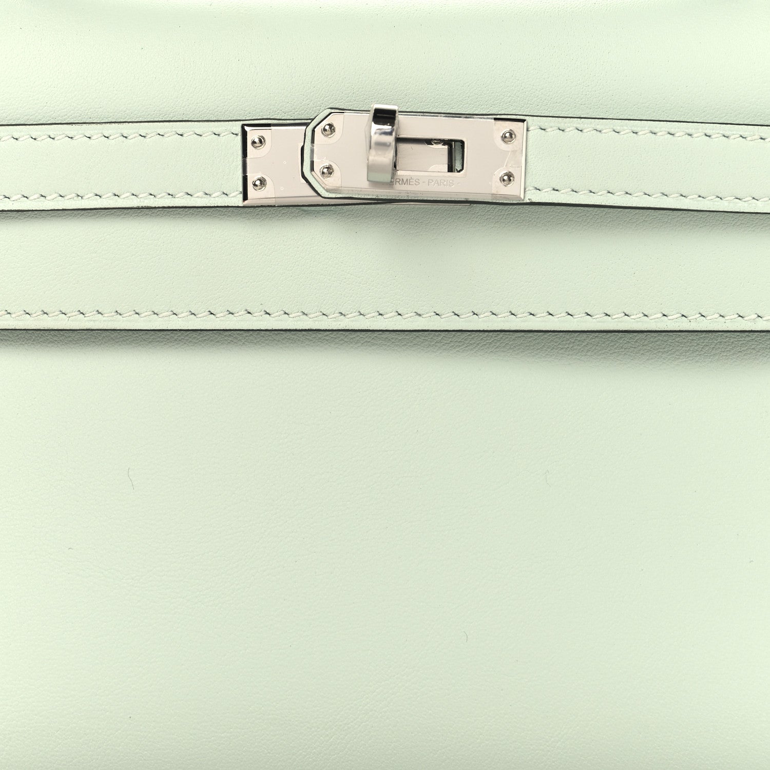 Hermes Swift Kelly Pochette Clutch Vert Peppermint 8 of 11