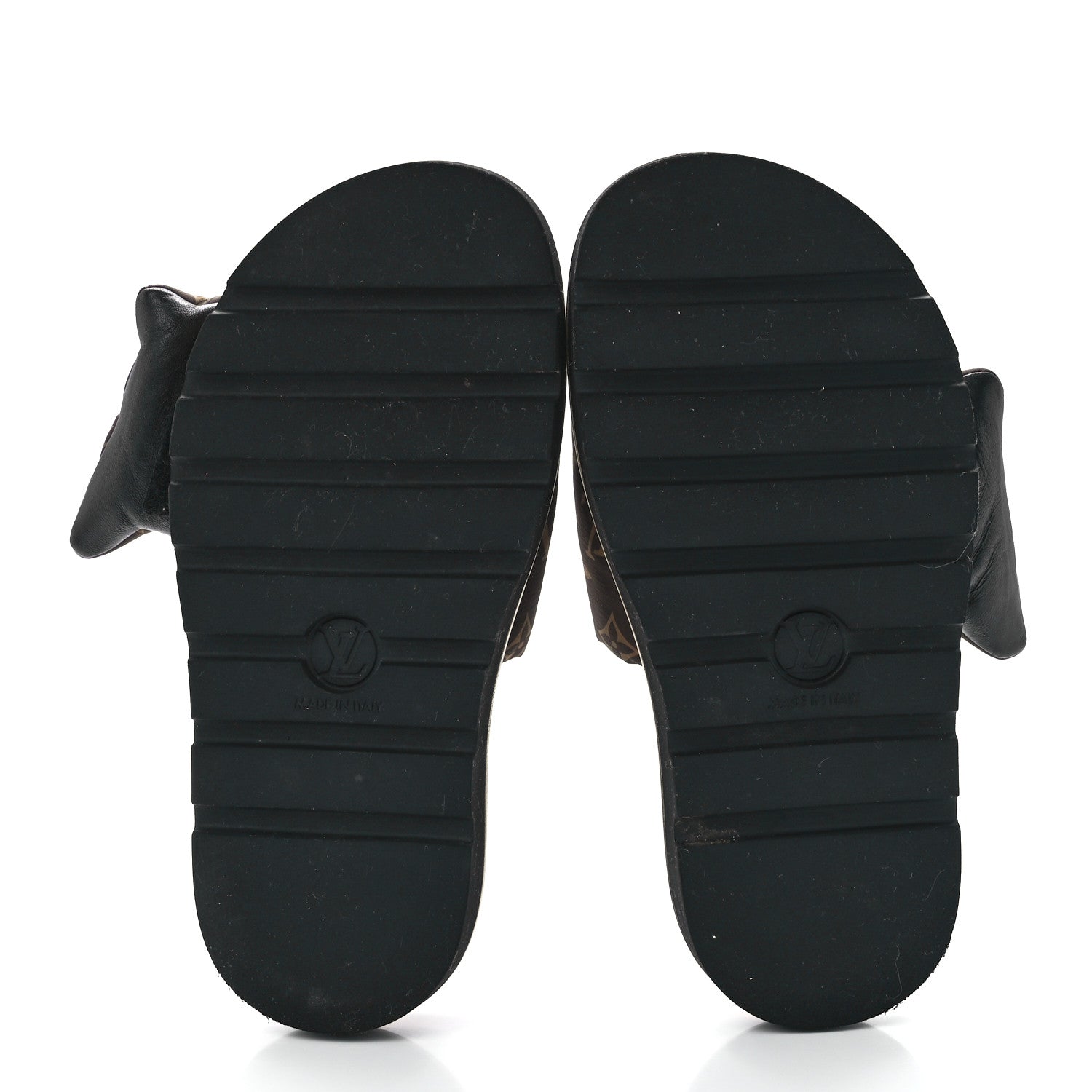 Louis Vuitton Nylon Monogram Pool Pillow Comfort Mule 38 Cacao Brown 5 of 9