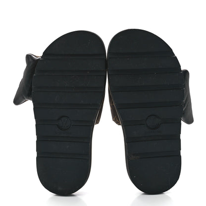 Louis Vuitton Nylon Monogram Pool Pillow Comfort Mule 38 Cacao Brown 5 of 9