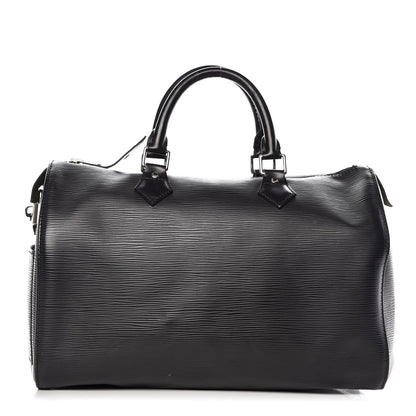 Louis Vuitton Epi Speedy 30 Black 1 of 20