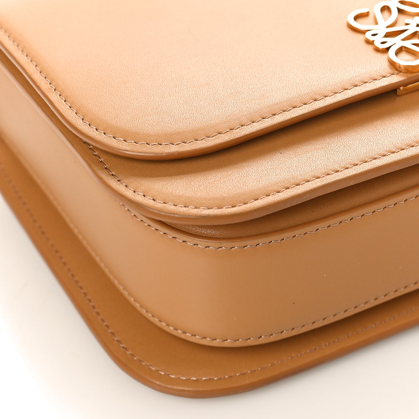 Silk Calfskin Goya Bag Warm Desert