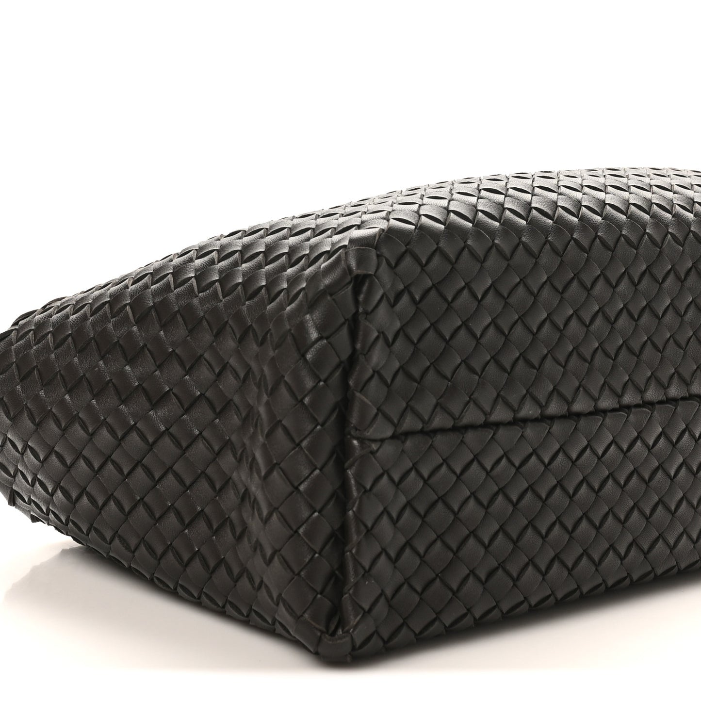 Nappa Intrecciato Small Cabat  Fondant