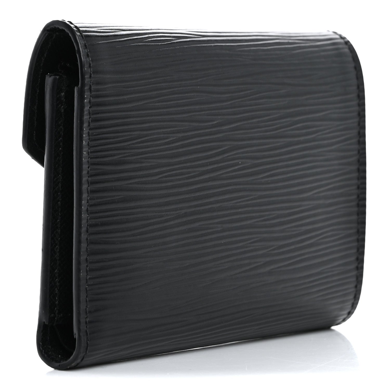 Louis Vuitton Epi Victorine Wallet Black 3 of 9