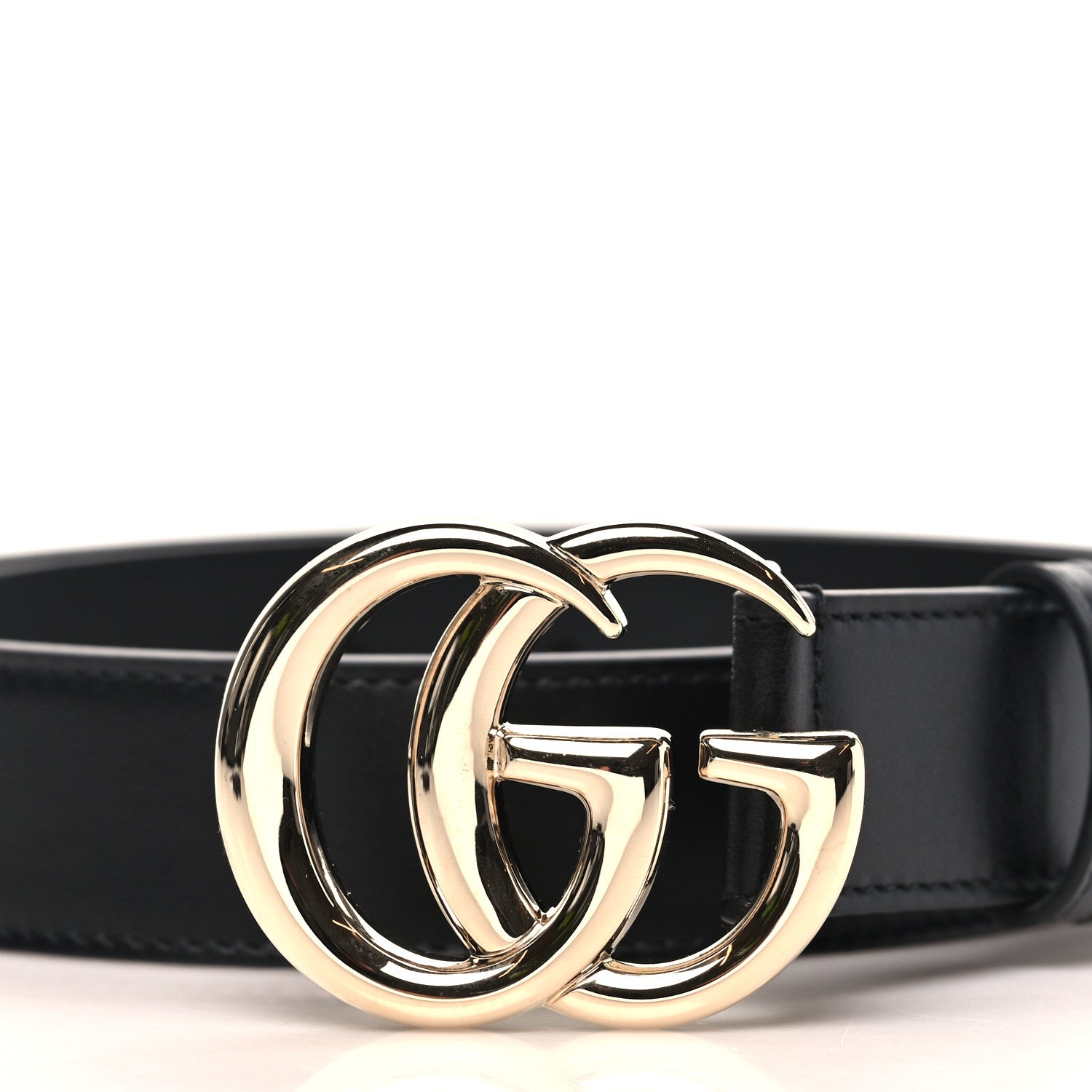 Gucci Plutone Calfskin Double G 30mm Belt 70 28 Black 6 of 7