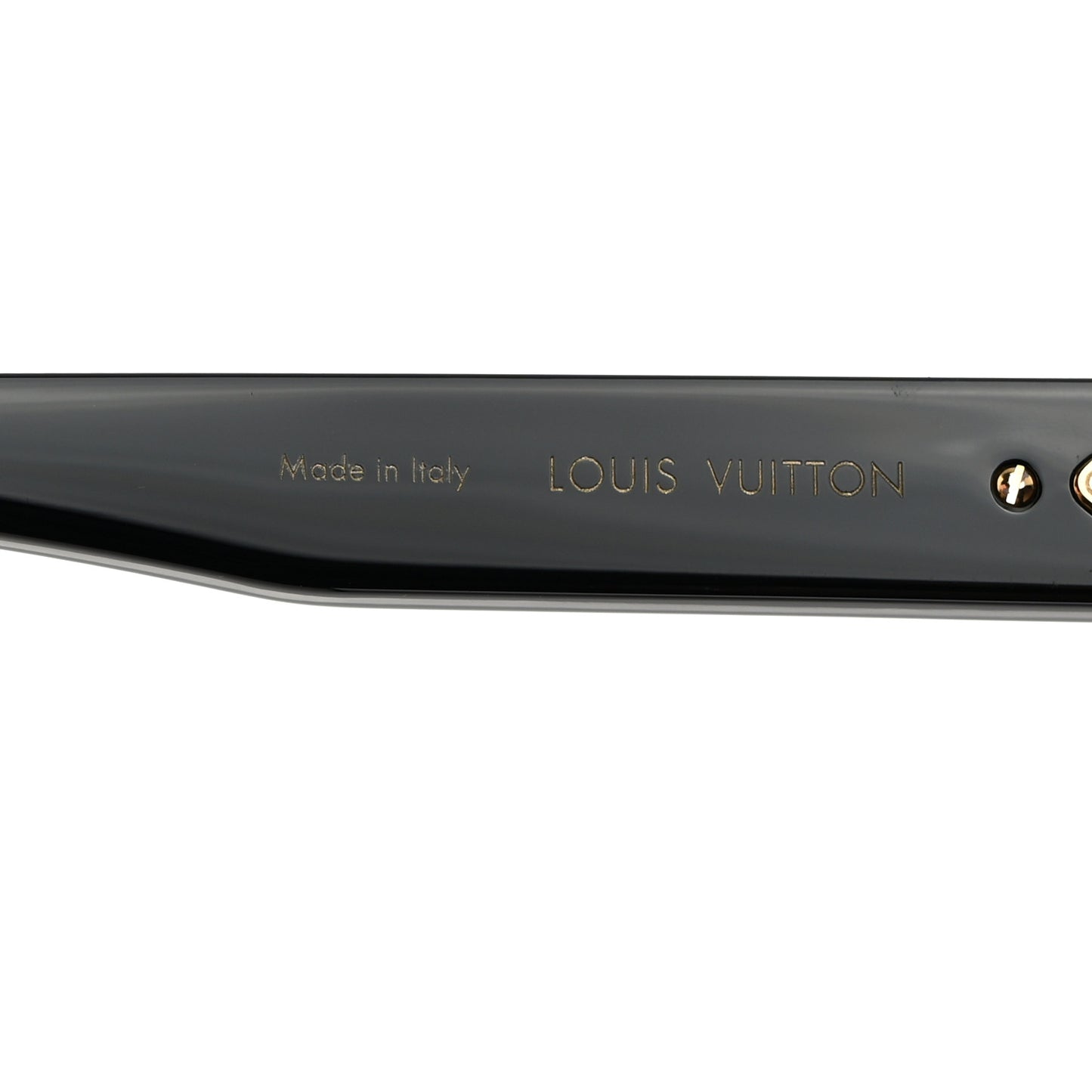 Acetate My Monogram Square Sunglasses Z1523W Black
