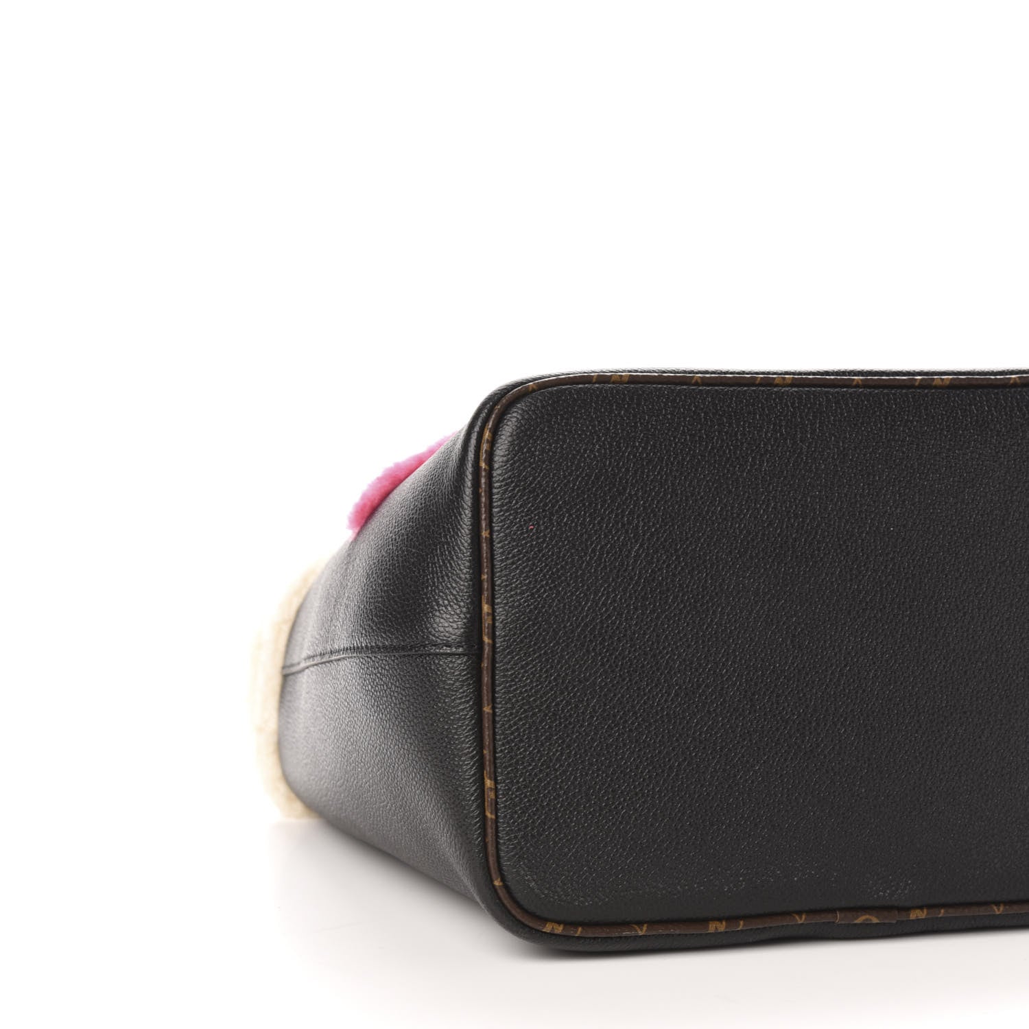 Louis Vuitton Calfskin Teddy NeoNoe MM Black 9 of 13