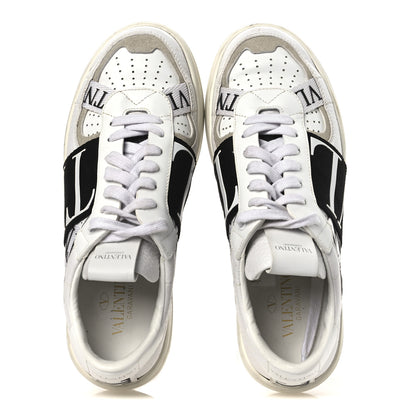 Valentino Garavani Calfskin Womens VL7N Sneakers 37 Black White 2 of 15