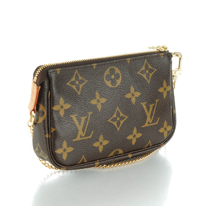 Louis Vuitton Monogram Complice Trunks and Bags Mini Pochette Accessories Beige 3 of 7