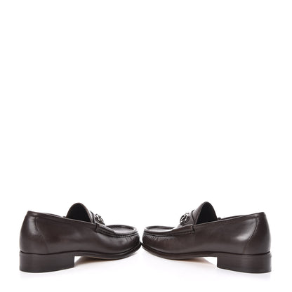 Gucci Calfskin Mens 1953 Horsebit Loafers 7 Marrone 6 of 10