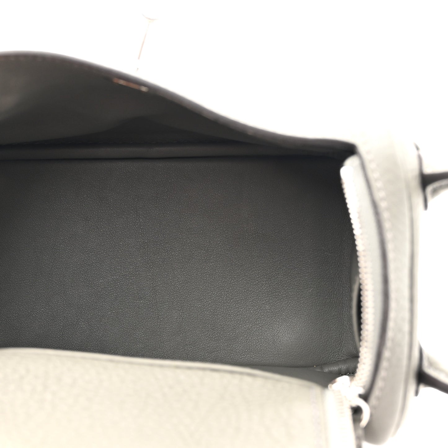 Taurillon Clemence Mini Lindy 20 Gris Meyer