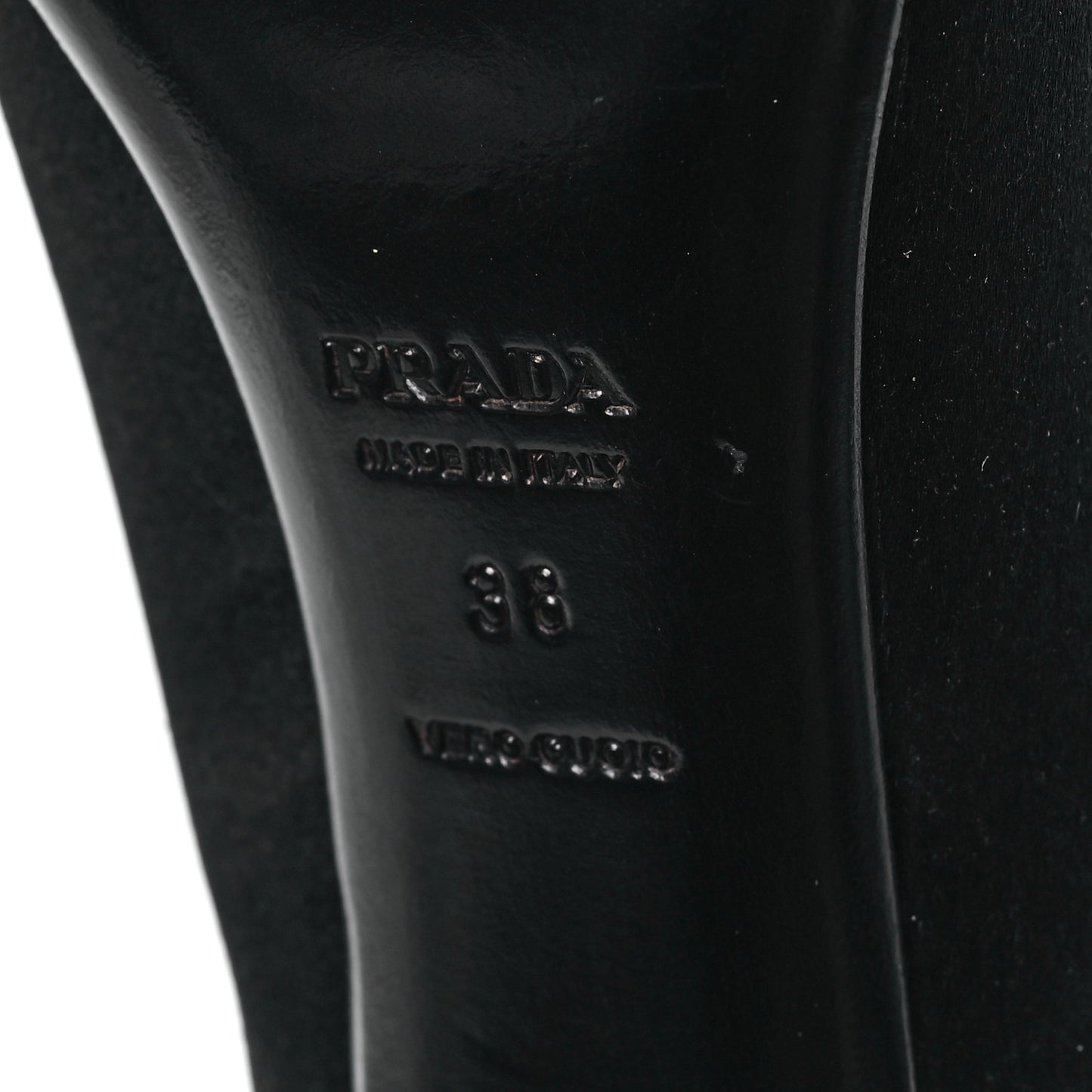 Satin Pumps 38 Black