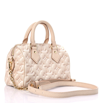 Louis Vuitton Empreinte Monogram Summer Stardust Speedy Bandouliere 20 Beige Clair 3 of 9