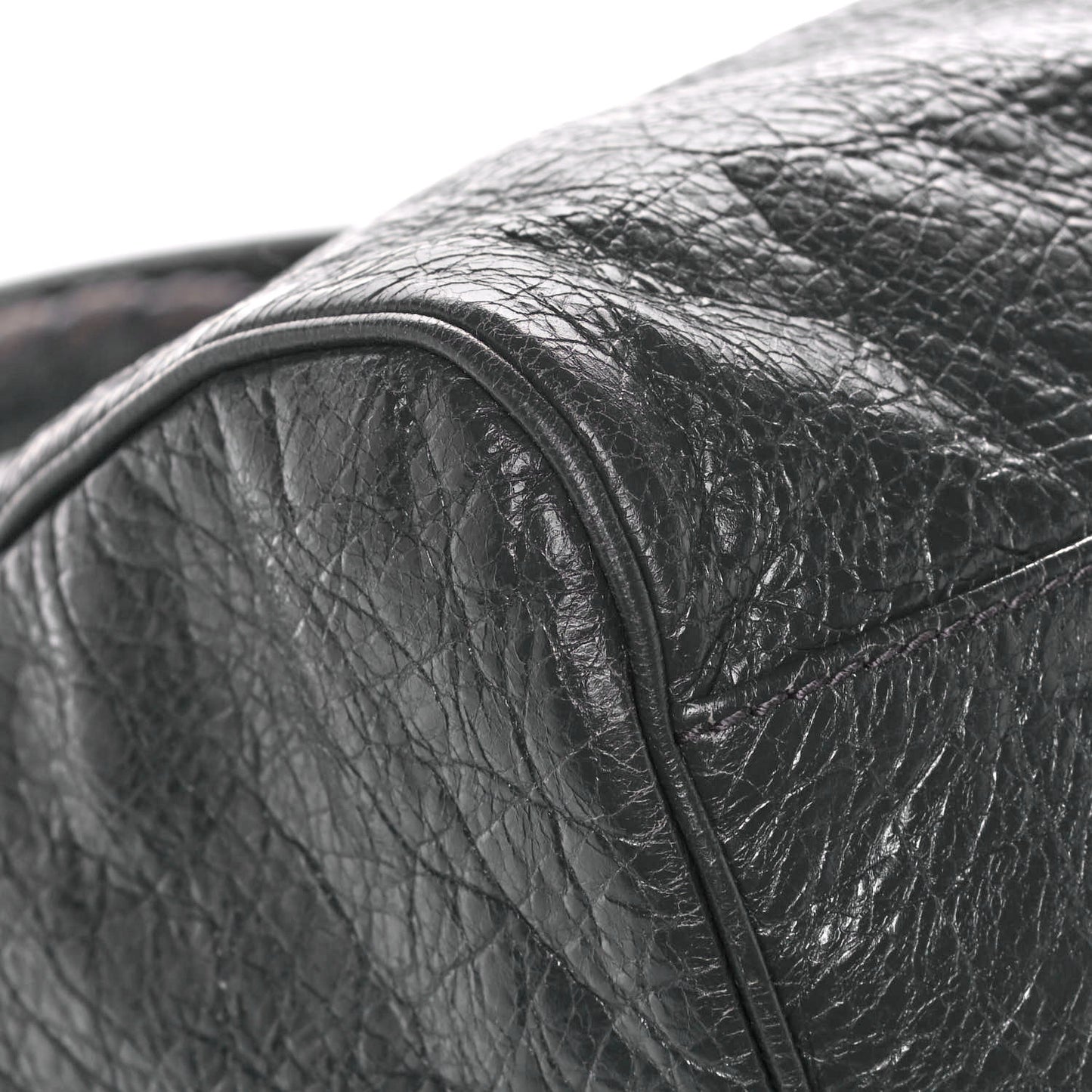 Agneau Giant 12 Silver Hardware Velo Gris Fossile Anthracite