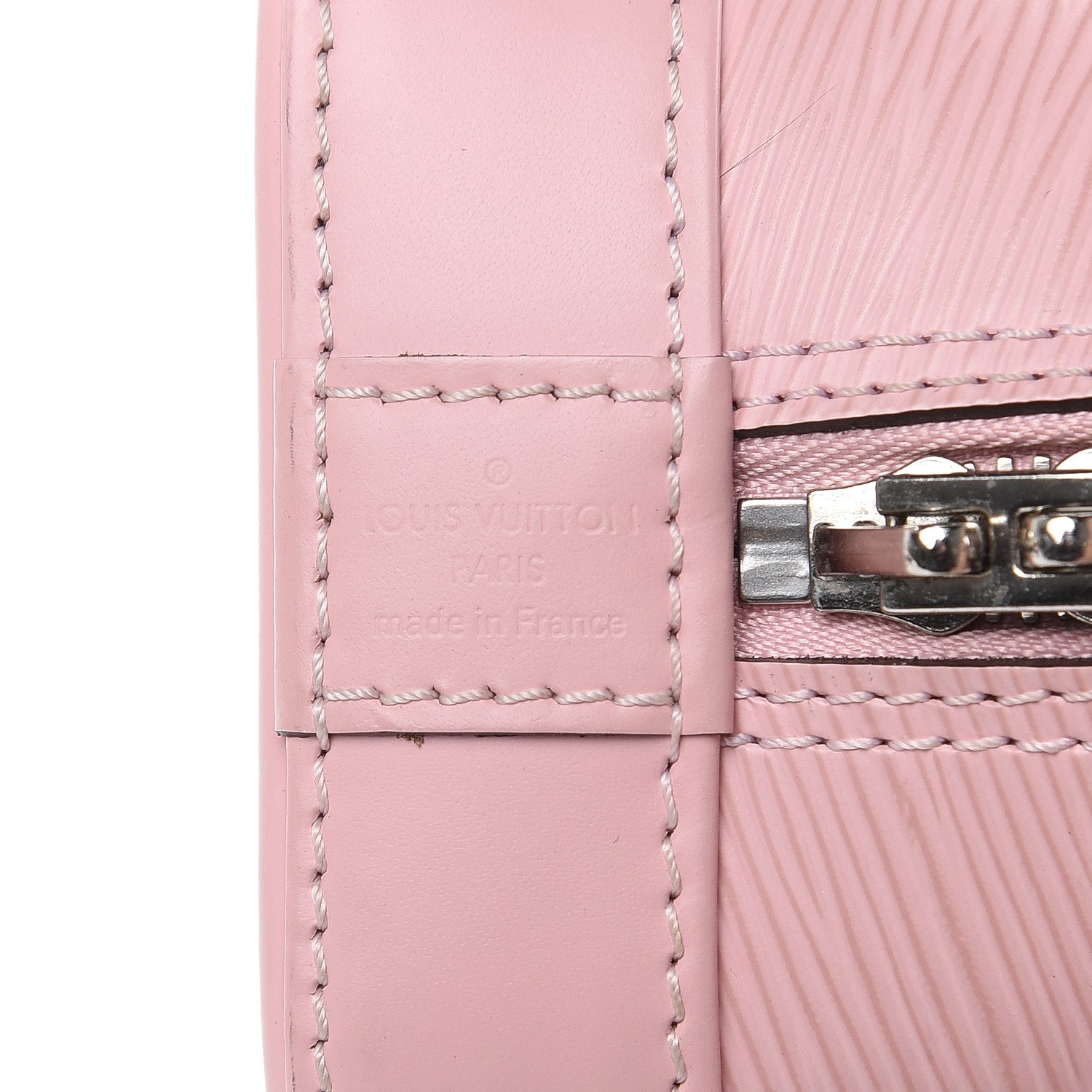Louis Vuitton Epi Alma BB Rose Ballerine 6 of 9