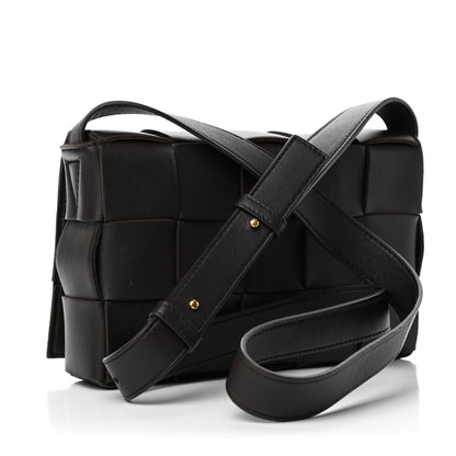 Bottega Veneta Lambskin Maxi Intrecciato Cassette Crossbody Bag Fondant 2 of 4
