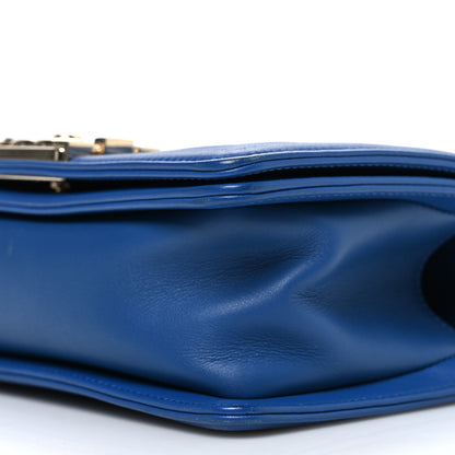 Chanel Lambskin Quilted Small Boy Flap Blue 10 of 12