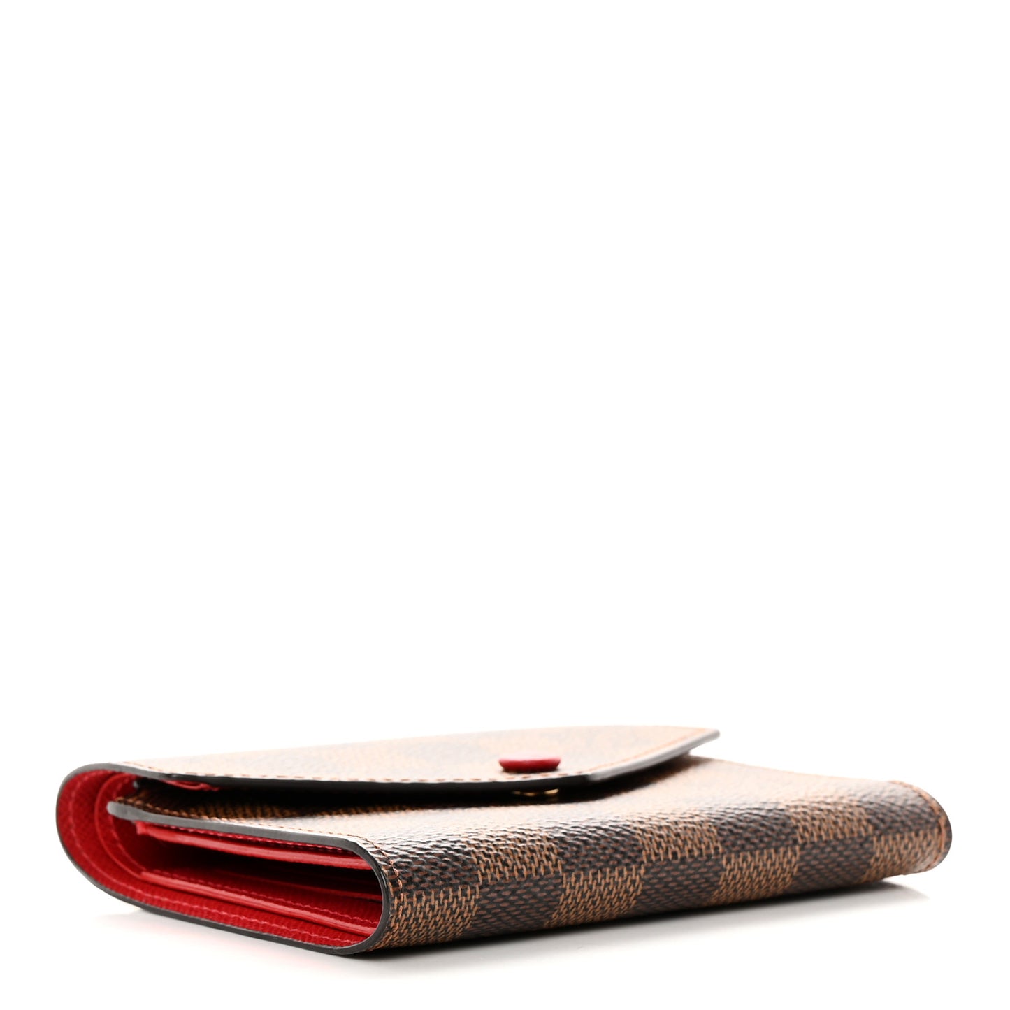 Damier Ebene Victorine Wallet Red