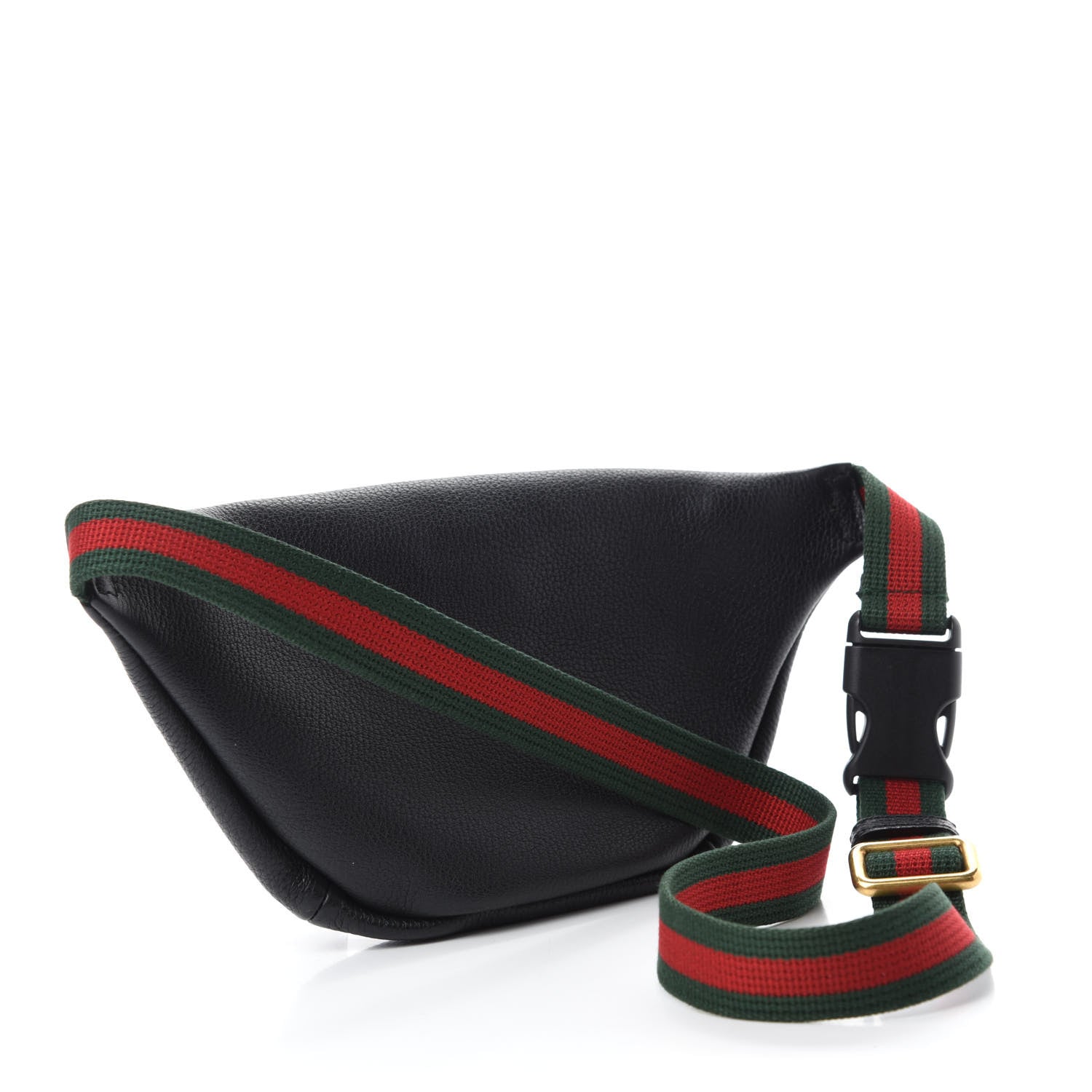 Gucci Grained Calfskin Small Logo Belt Bag Black 3 of 11