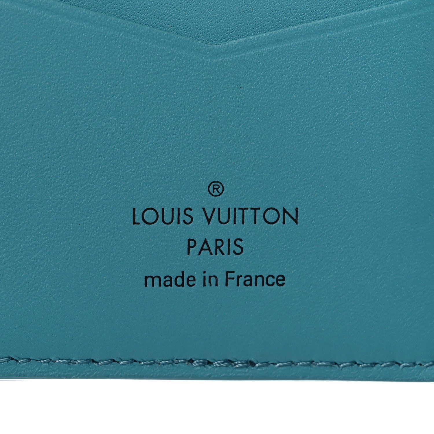 Louis Vuitton Damier Checkerboard Pocket Organizer Teal 6 of 7