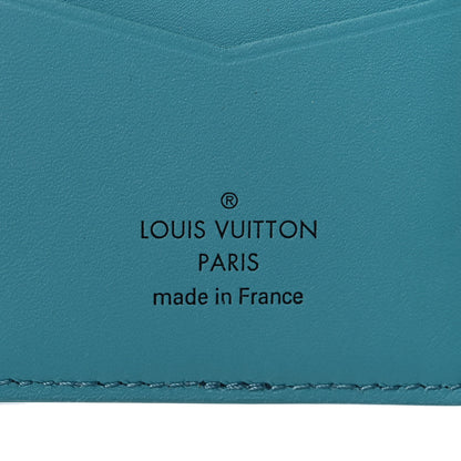 Louis Vuitton Damier Checkerboard Pocket Organizer Teal 6 of 7