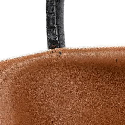 Louis Vuitton Monogram Cuir Orfevre Tote W PM Noisette 17 of 23