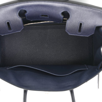 Hermes Togo Birkin 30 Bleu Nuit 5 of 11