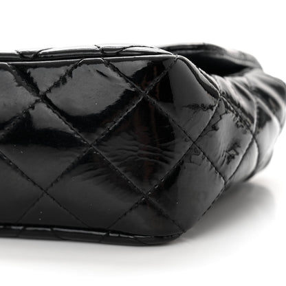 Chanel Patent Calfskin Quilted Mini Rectangular Flap Black 10 of 11