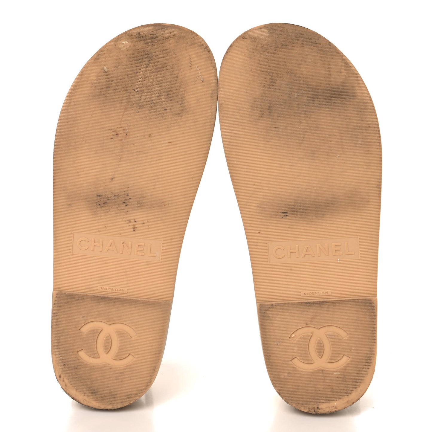 Lambskin Espadrille Sandals 37 Beige