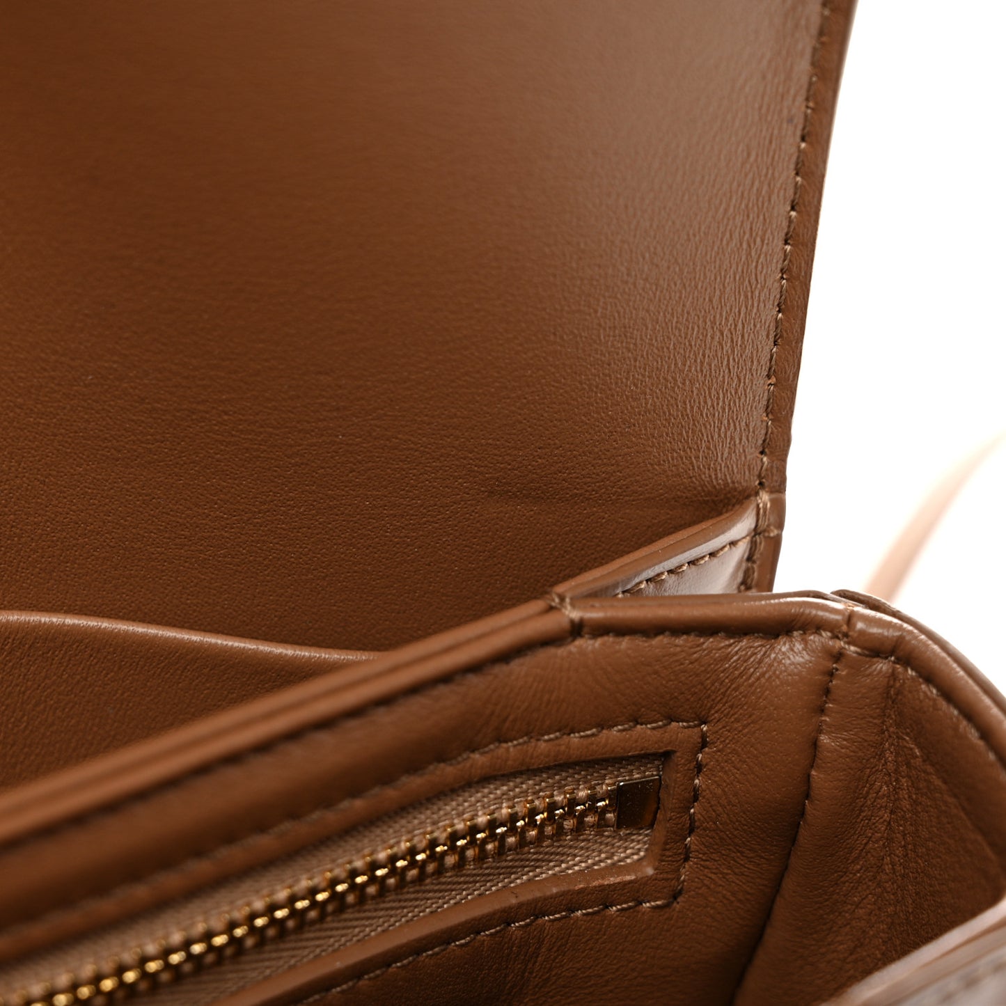 Shiny Calfskin Teen Triomphe Bronze