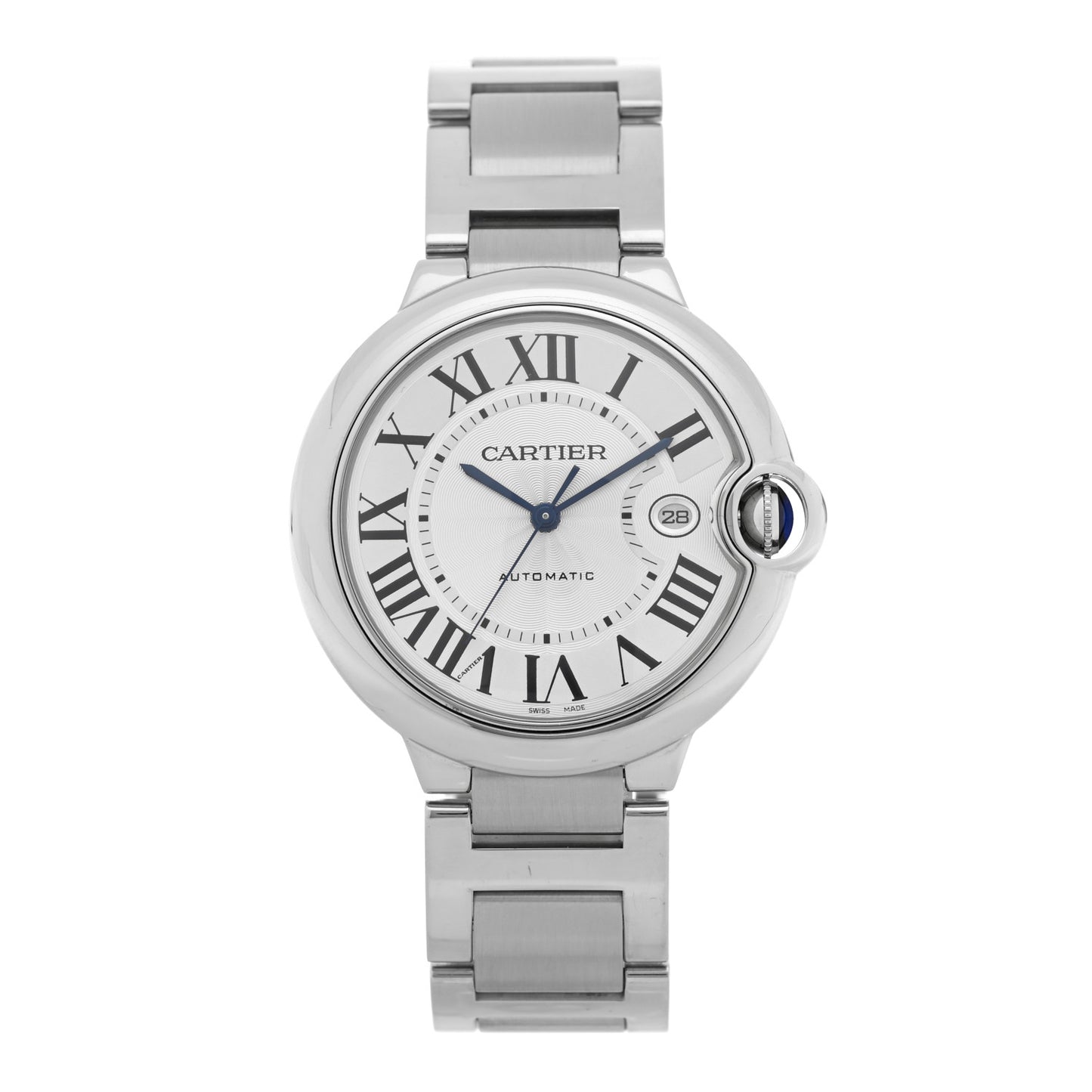 Stainless Steel 42mm Ballon Bleu De Cartier Automatic Watch