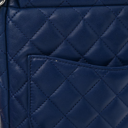 Chanel Lambskin Quilted Small Urban Spirit Backpack Blue 11 of 15