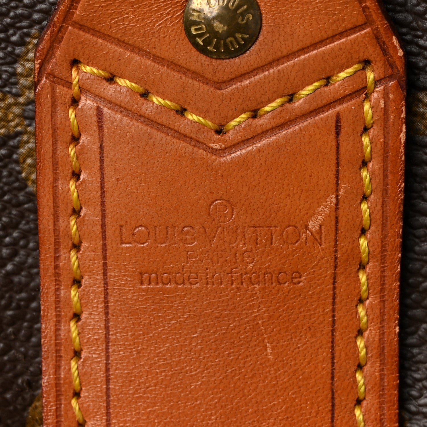 Louis Vuitton Monogram Sac Polochon 5 of 15