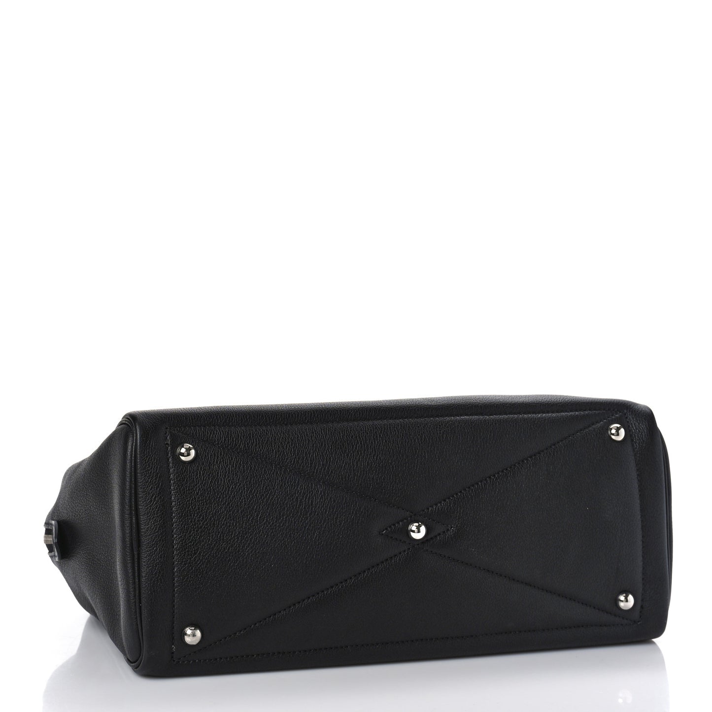 Taurillon Novillo Tressage Victoria II 35 Black Bleu Encre