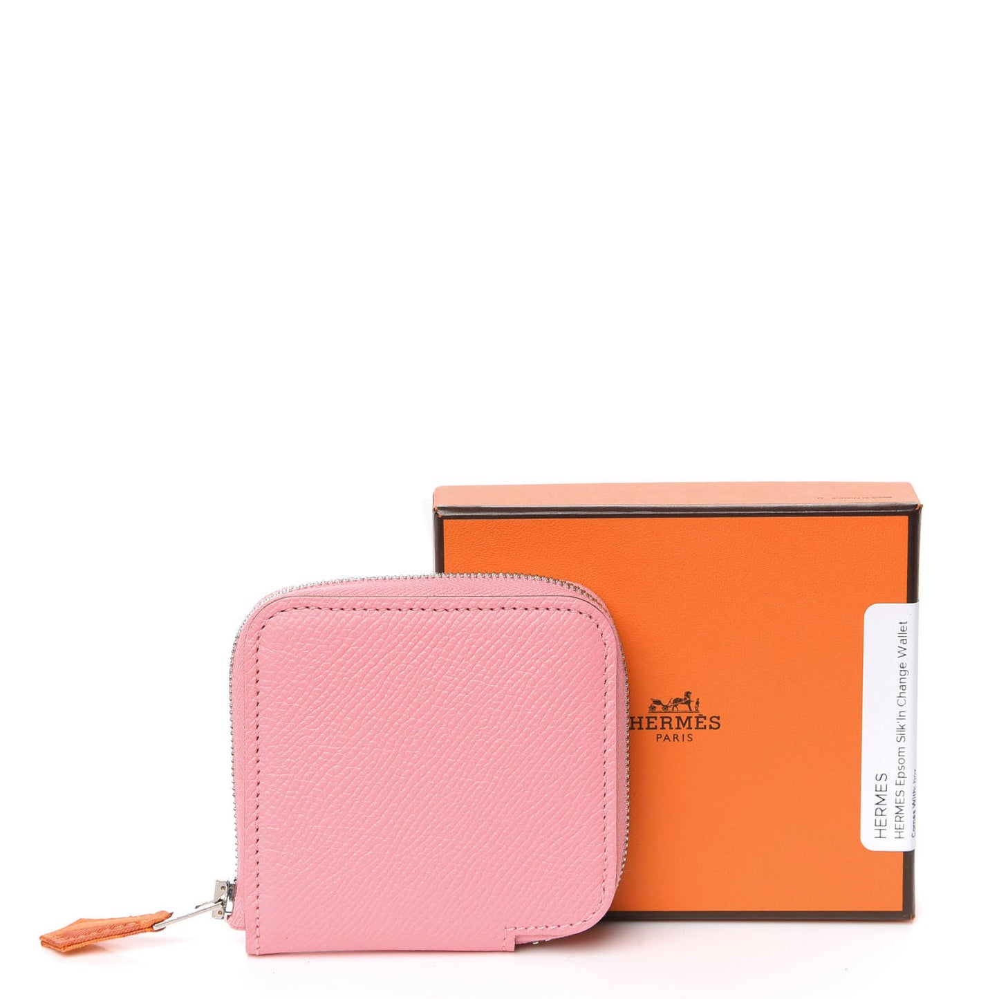 Epsom Silk'In Coin Purse Rose Confetti