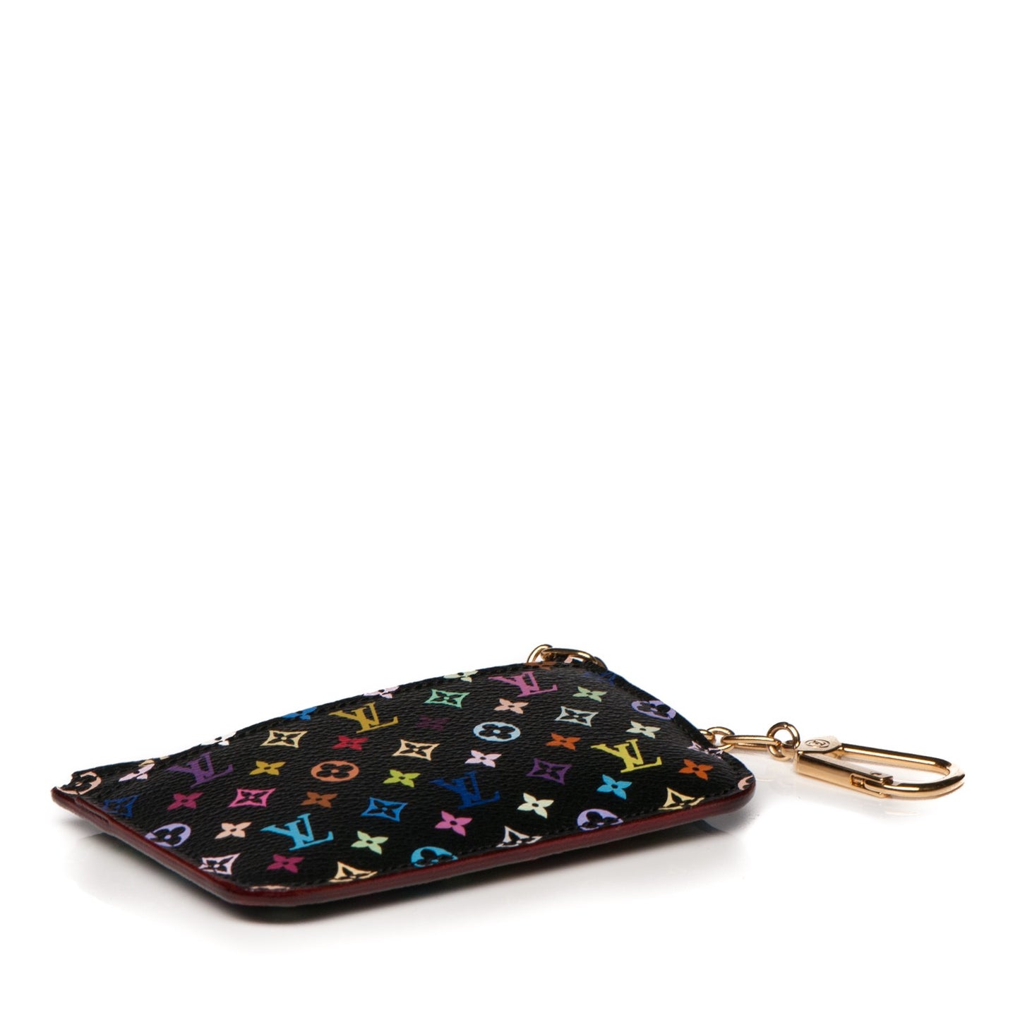 Monogram Multicolor Key Pouch Black Grenade