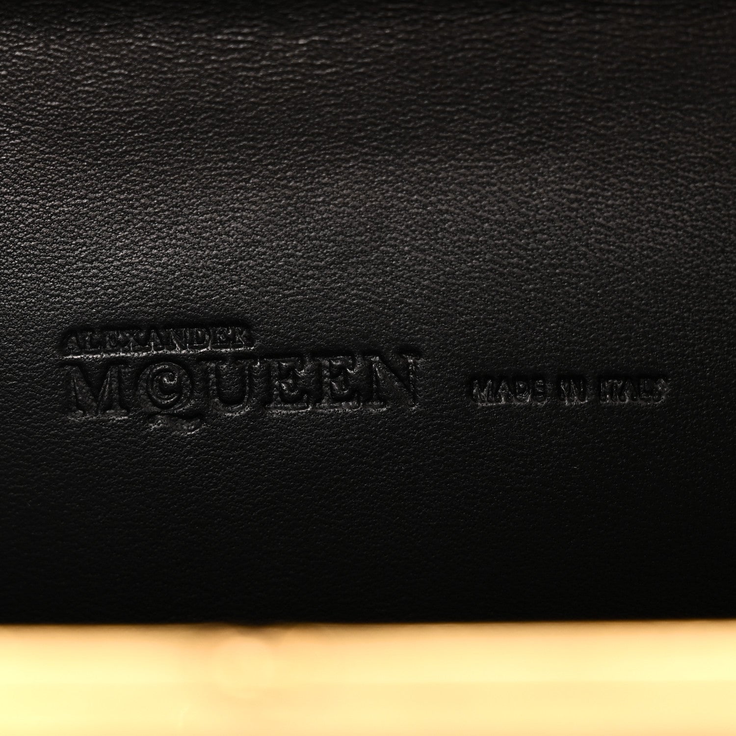 Alexander McQueen Satin Butterfly Knuckle Duster Box Clutch Black 6 of 13