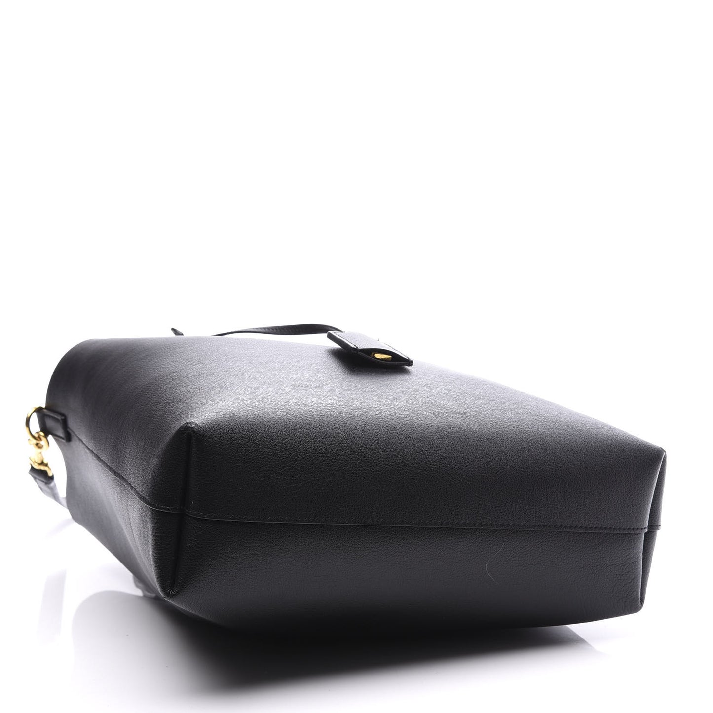 Calfskin Toy Shopping Tote Black