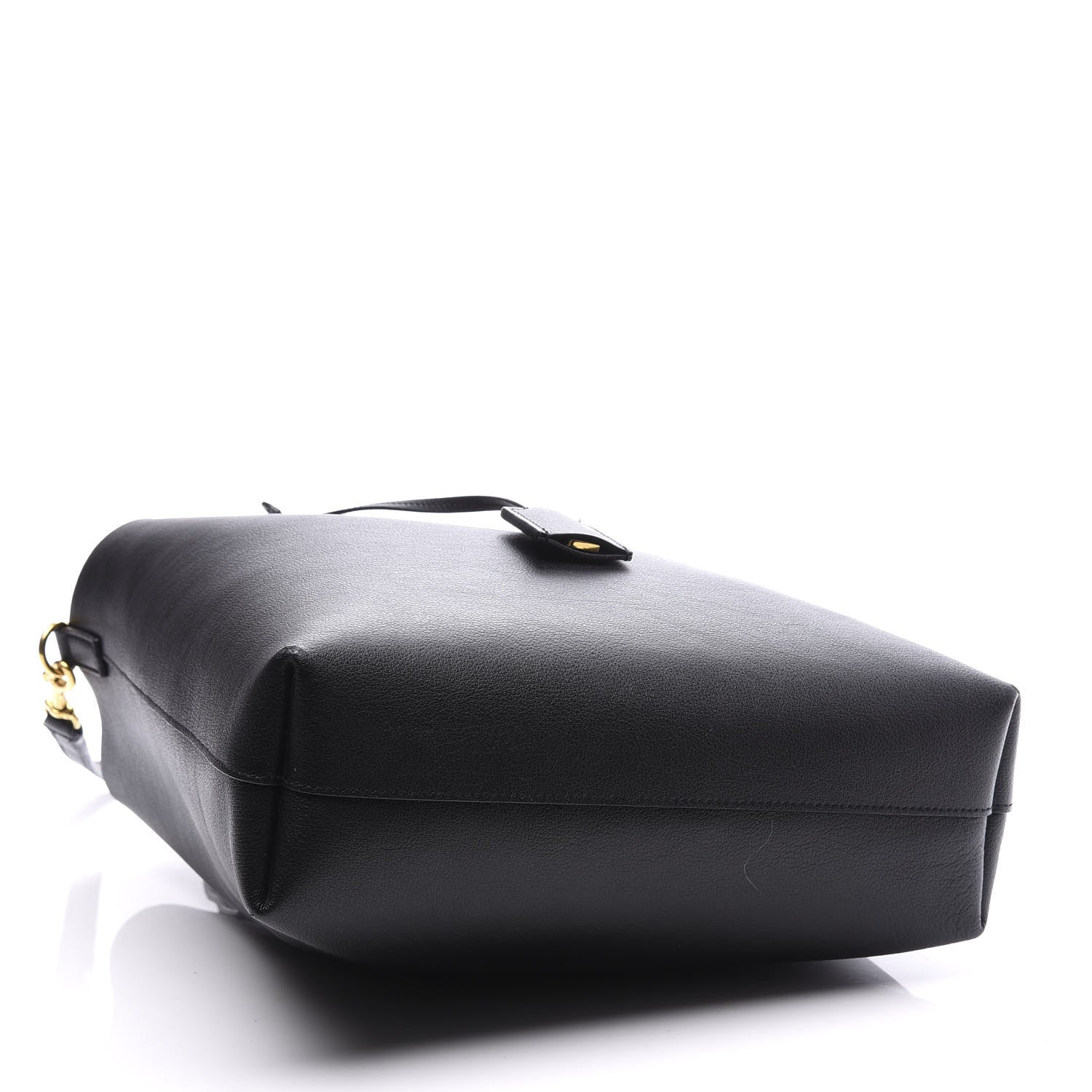 Saint Laurent Calfskin Toy Shopping Tote Black 3 of 9