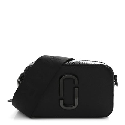 Marc Jacobs Saffiano Snapshot Camera Bag Black 1 of 12