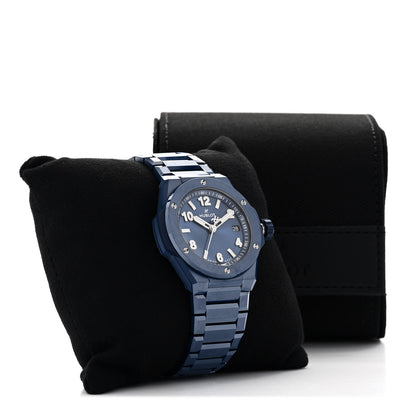 Hublot Ceramic 38mm Big Bang Integrated Time Only Automatic Watch Blue 457.EX.7170.EX 5 of 5