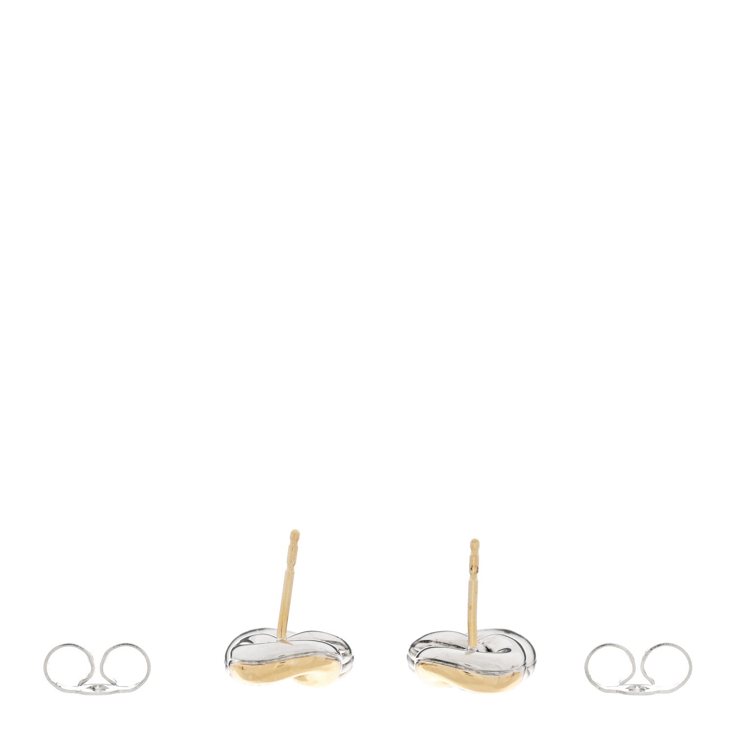 David Yurman Sterling Silver 18K Yellow Gold Belmont Curb Link Drop Earrings 3 of 4