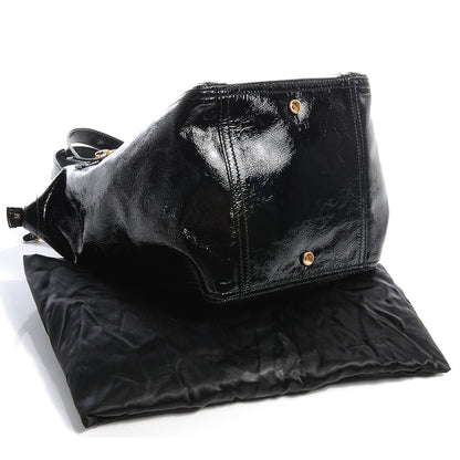 Saint Laurent Patent Small Downtown Black 4 of 8