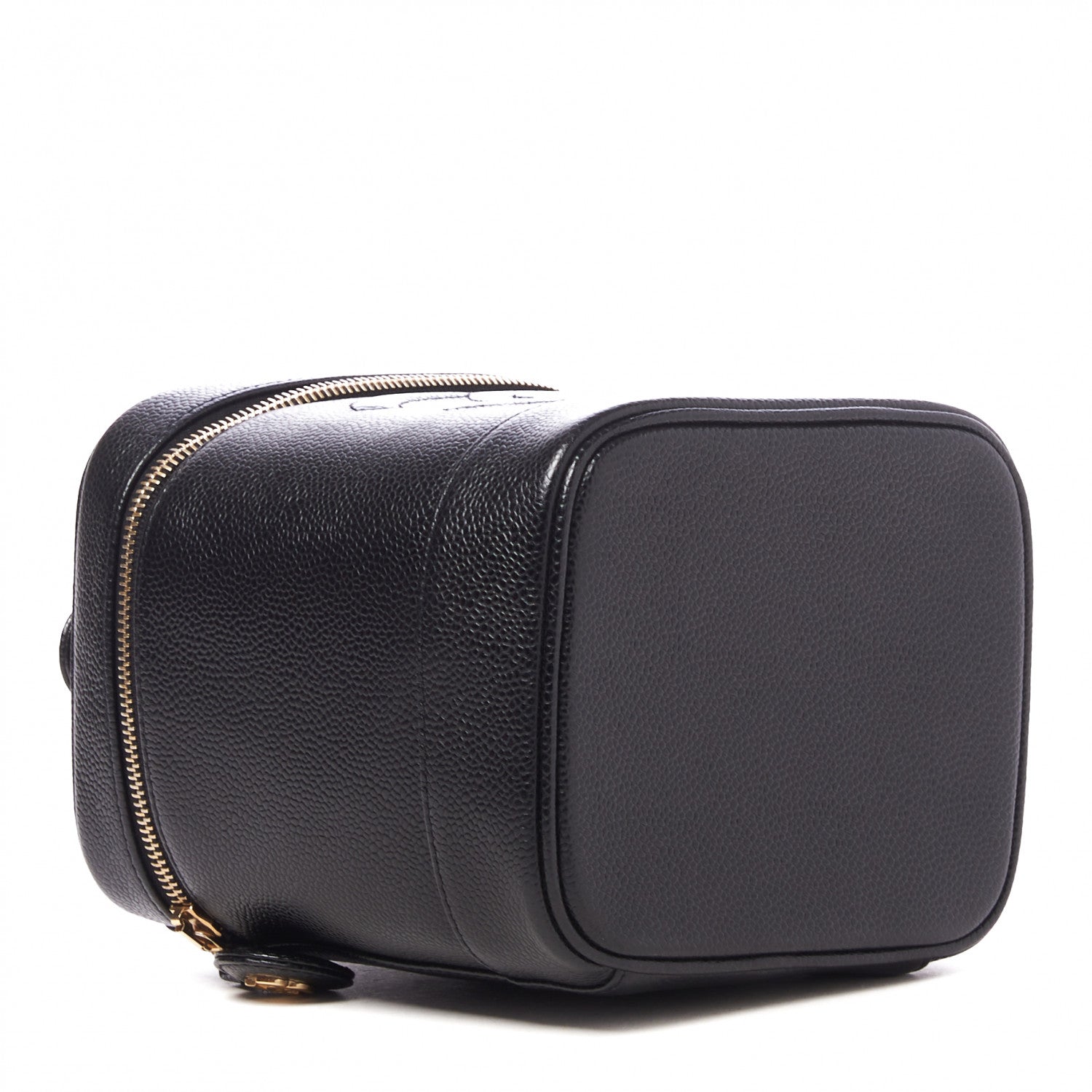 Chanel Caviar Cosmetic Vanity Bag Black 3 of 9