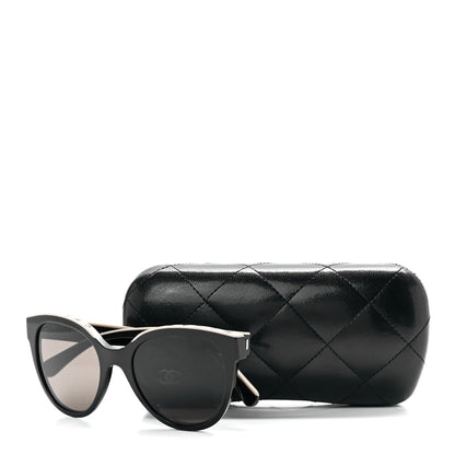 Chanel Acetate CC Butterfly Sunglasses 5414 Black 8 of 8