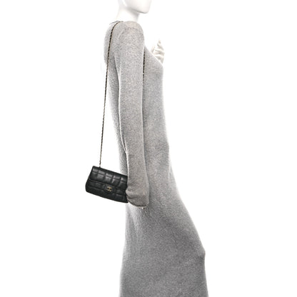 Chanel Lambskin Quilted Mini Chocolate Bar Flap Black 2 of 10