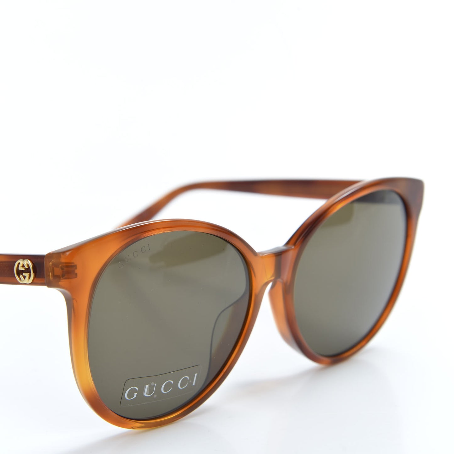 Acetate Round GG3833/FS Sunglasses Tortoise