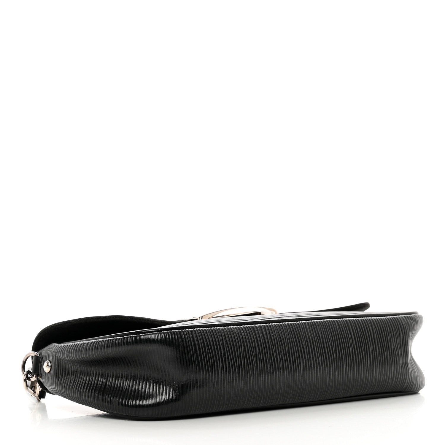 Louis Vuitton Epi Montaigne Clutch Black 4 of 9