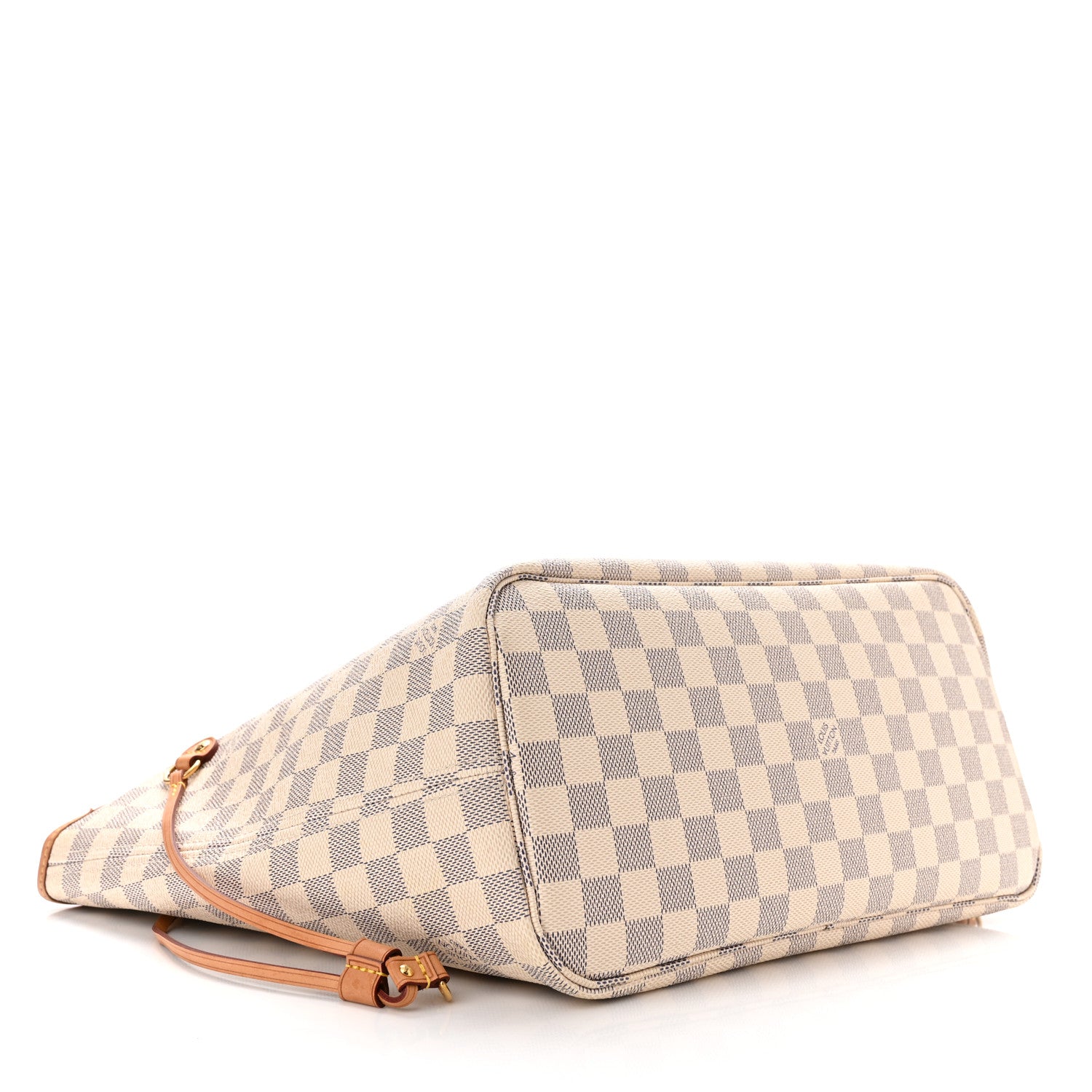 Louis Vuitton Damier Azur Neo Neverfull MM Rose Ballerine 5 of 11