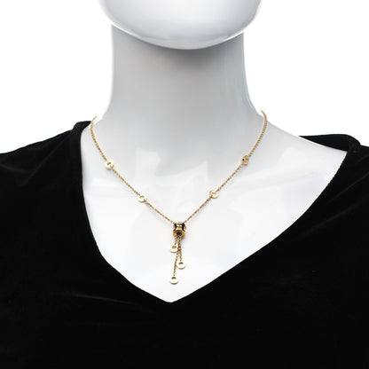 Bulgari 18K Yellow Gold B.Zero1 Lavalier Necklace 2 of 5