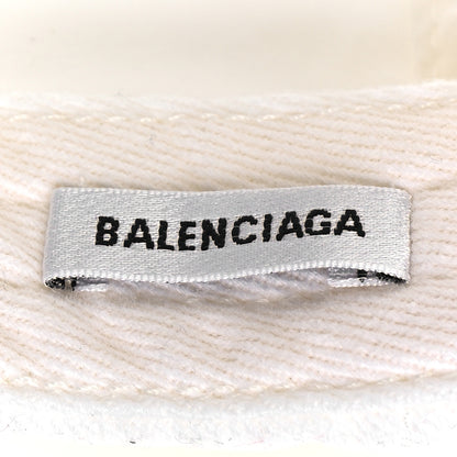 Balenciaga Cotton Drill Pride Cap Hat L White 8 of 10